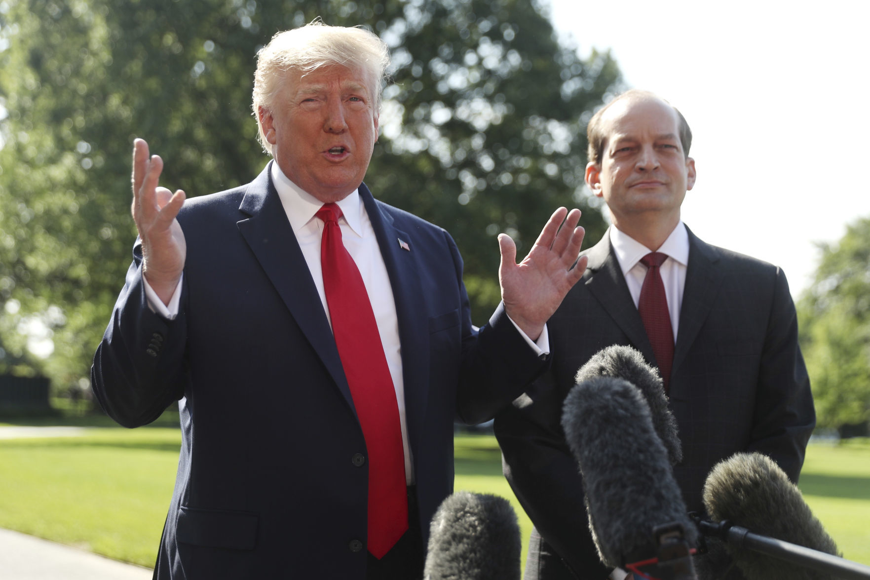 Trump Acosta